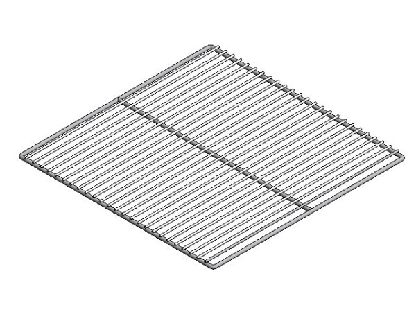 NordCap Tragrost für KU / TKU 410, grau rilsaniert, B x T in mm: 472 x 465, 46746502008