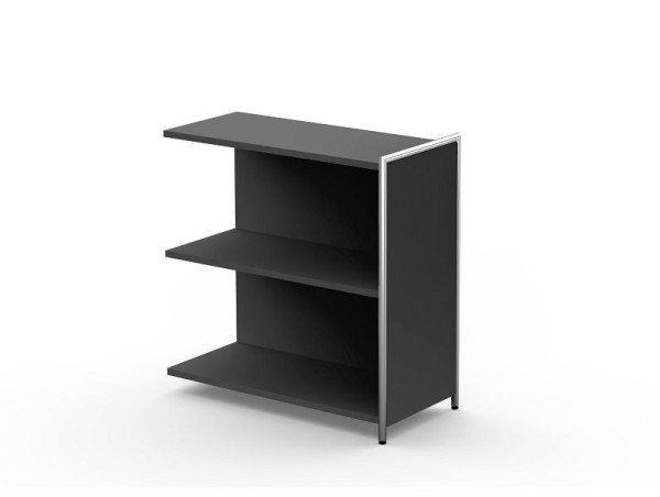 Kerkmann Anbau-Sideboard für 2 OH, Artline, B 780 x T 380 x H 780 mm, anthrazit, 13738413