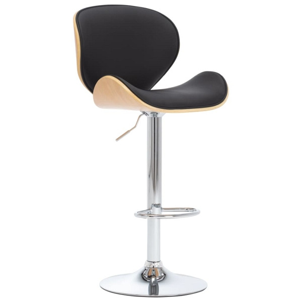 vidaXL Barhocker Schwarz Kunstleder, 287412, 8719883795966