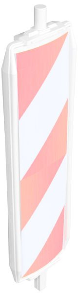 Schake Kunststoffbake Typ 40 beklebt mit Folie Typ RA2/C schraffiert - doppelseitig, linksweisend, 36045/3LL