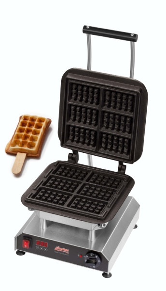 Neumärker Waffeleisen Thermocook® inkl. Rahmwaffel am Stiel Wechselplatten, 12-40801-43