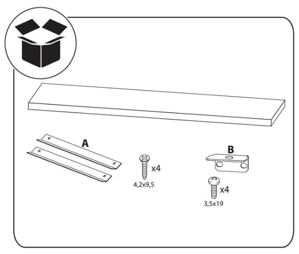 ALPENINOX Arbeitsplatte allseitig, abgekantet, Höhe: 50 mm, für 3-türige steckerfertige Kühltische CRIO Line, 402881085