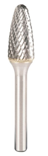 Klingspor HF 100 F Hartmetallfräser 6 x 18 x 6 mm Kreuzverzahnung, 295971