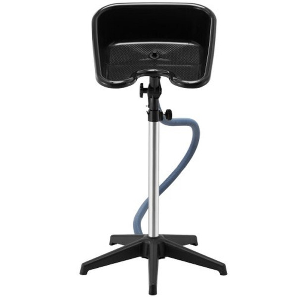 VEVOR mobiles Friseurwaschbecken, höhen- & winkelverstellbar, mit Ablaufschlauch & Stützbasis für Salon & Spa, LSXXFSCLSXWTGXBJR002V0