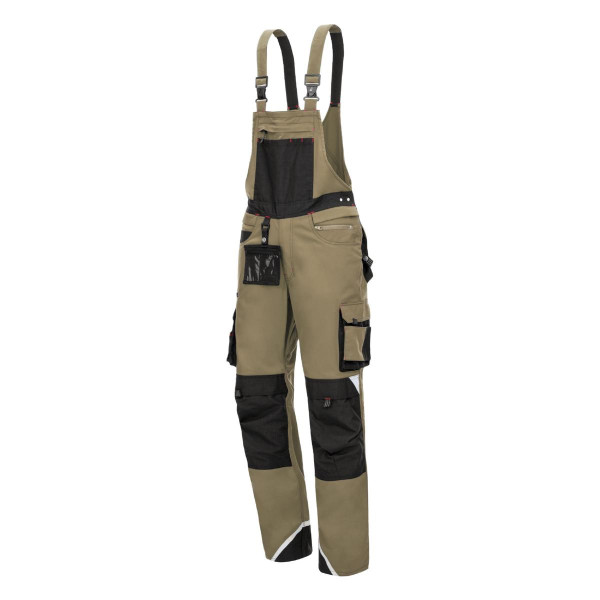 NITRAS MOTION TEX PRO FX, Latzhose, Größe: 24, Farbe: khaki, VE: 10 Stück, 7725-24