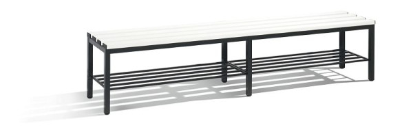 C+P Sitzbank, H420xB1960xT350 mm, Reinweiß, 8052-010 S10053