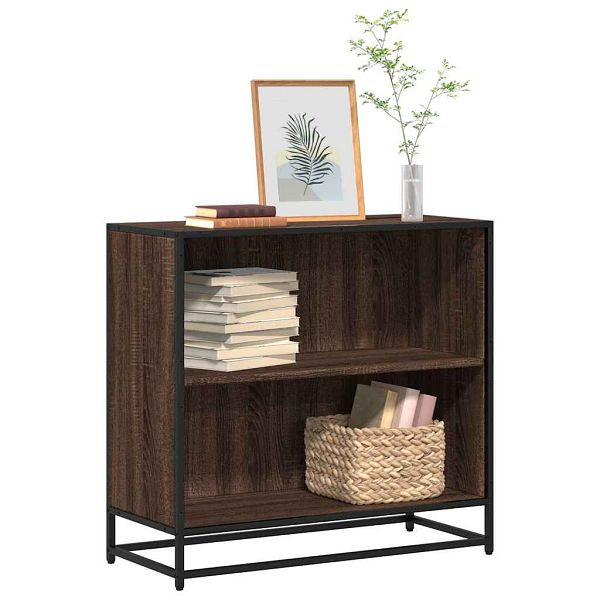 vidaXL Bücherschrank Braun Eichen-Optik 80,5x35x76 cm Holzwerkstoff, 849108