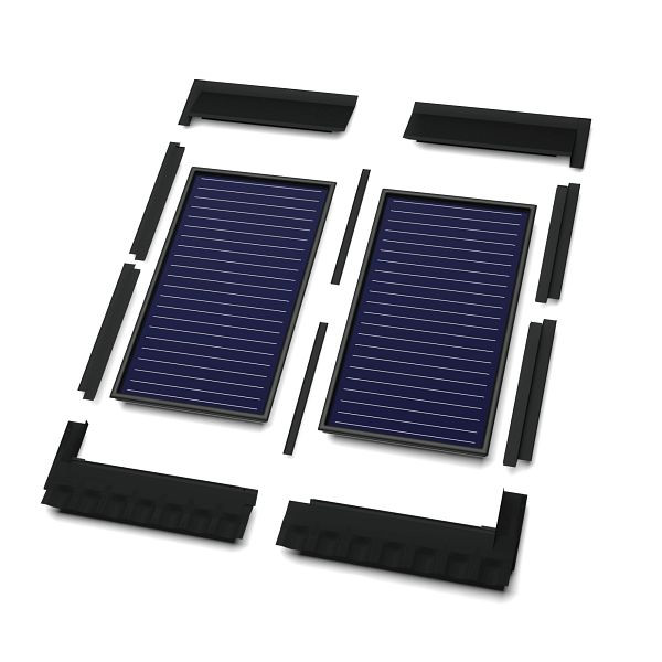 Solarbayer Flair AL Grundbausatz 2 Kollektoren 2,52 / 2,85 vertikal, 421100100