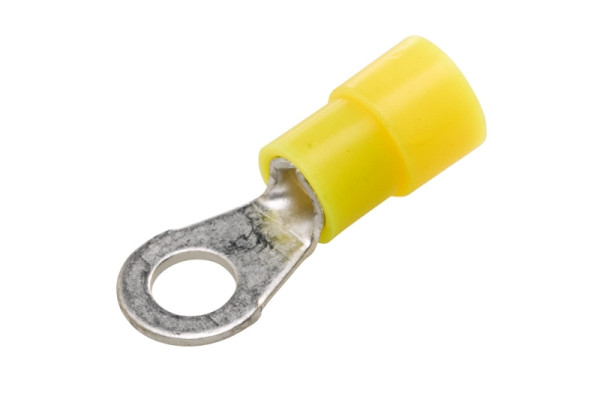 HELLA Leitungsverbinder, gelb, von: 4.0mm², bis: 6.0mm², Ringverbinder, Bohrung-Ø: 5.3mm, 8KW 178 042-212