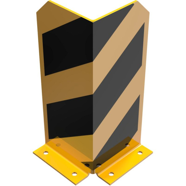 Stein HGS Anfahrschutz -Solid- 90° Winkel, 400 mm / 5 mm, Streifen zur Selbstbeklebung beigelegt, 477.85b