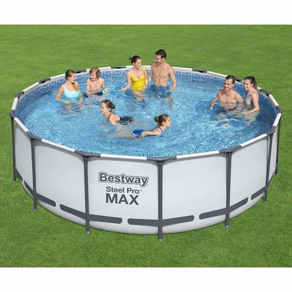 Bestway Steel Pro MAX Swimmingpool-Set Rund 457x122 cm, 92815