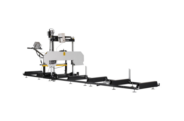 LUMAG Blockbandsägewerk 400V, ideal geeignet für präzises Sägen von weichen, harten und trockenen Hölzern, BSW76EPRO