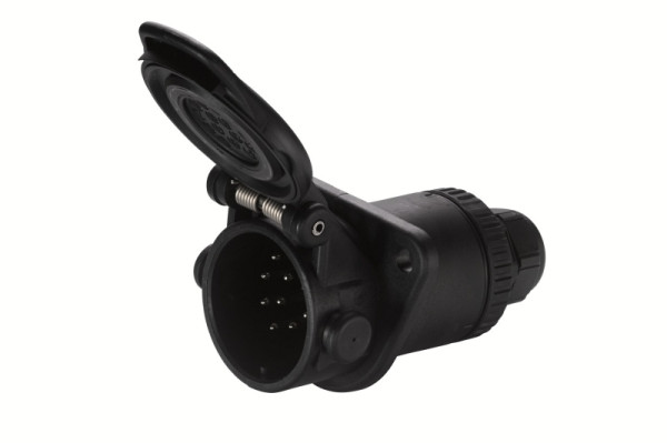 HELLA Steckdose, 24V, 15-polig, Einbau, Stecker: Schraubkontakt, 8JB 007 242-011