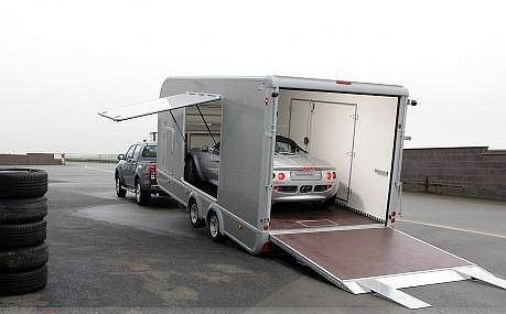 Ifor Williams Auto-Transporta, Maße: 2236 x 5220 x 2035 mm, SW10016