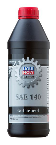 LIQUI MOLY Classic Getriebeöl SAE 140, Dose Kunststoff, VE: 1 Liter, 20817