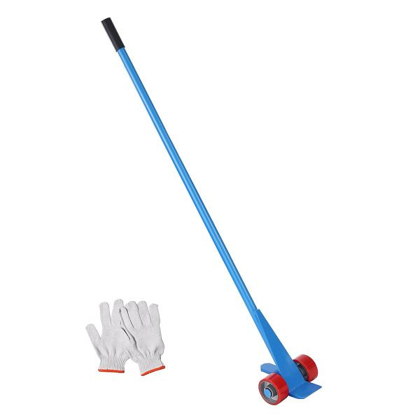 VEVOR Hebelstangen mit Rollen 152,4cm Palettenbrecher 4 Tonnen Tragfähigkeit Brechstangen Q235 Kohlenstoffstahl, QG6600IBS5INZ47P4V0