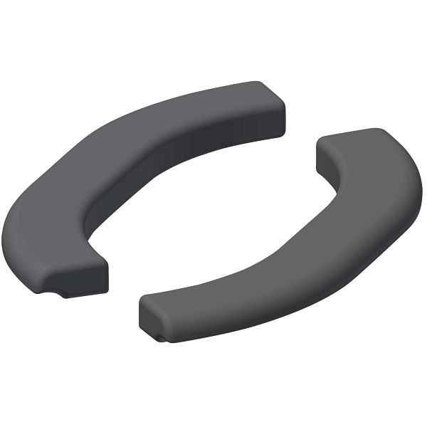 KWC Sitzbacken, CAMPUS, für WC VE: 2 Stück, 2050000125, 7612979005455