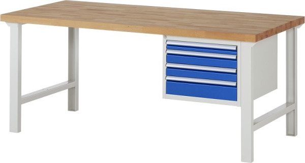 RAU Werkbank Serie 7000 - Modell 7132, B2000 x T900 x H840 mm, 13-7132A1-209B4S.11