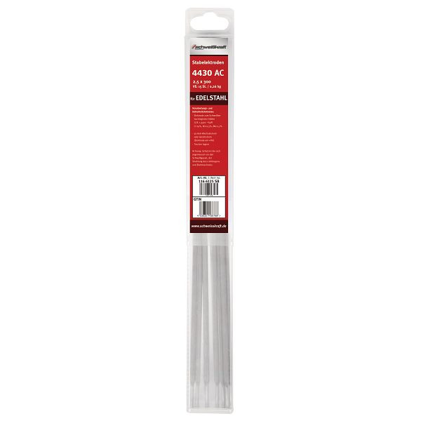 Schweißkraft Stabelektrode 4430 AC 2,5 x 300 mm / SB, VE: 15 Stück, 1166125SB