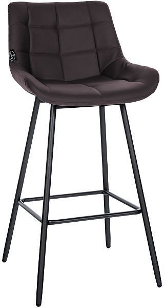 CLP Barhocker Weston Kunstleder, braun, 321465, 4251756483920