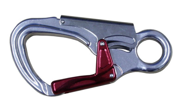 Funcke Einhandkarabinerhaken FSK10, Alu-Einhandkarabiner, Öffnungsweite: 24 mm, 70020500