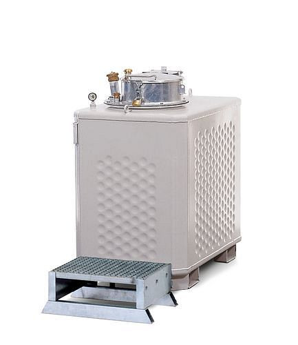 DENIOS Multisammler MS-TSE, 900 Liter, lackiert, für Flammpunkt über 55° C, 117811