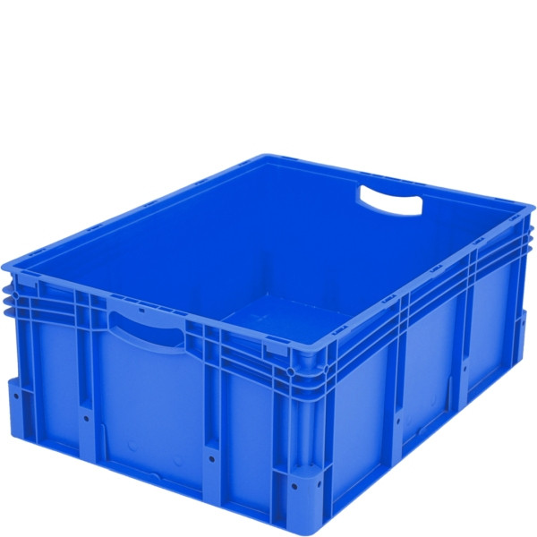 BITO Eurostapelbehälter XL mit Doppelboden /XL 86321D 800x600x320 blau, Doppelboden, C0293-0007