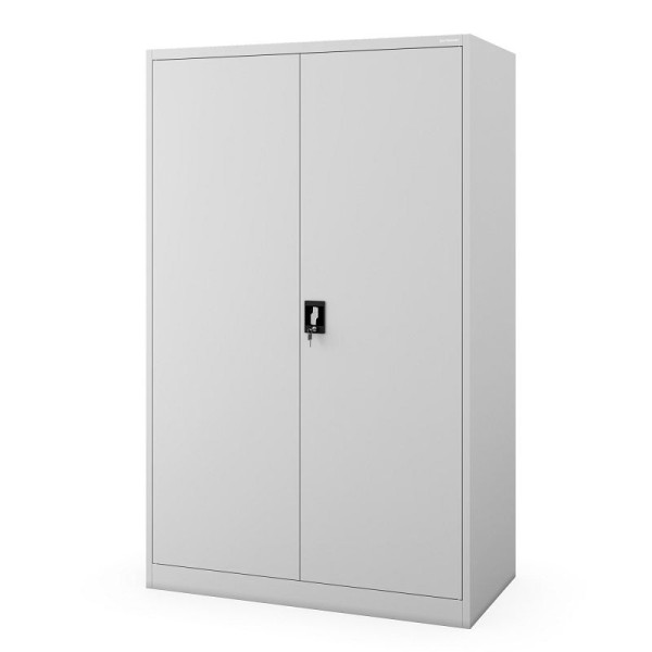Jan Nowak Büroschrank aus Metall JAN II D600 1150 x 1850 x 600 mm, Grau, 1986