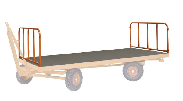 VARIOfit 2 Stahlrohrwände, passend für Ladefläche: 2.500 x 1.250 mm, zu-1064