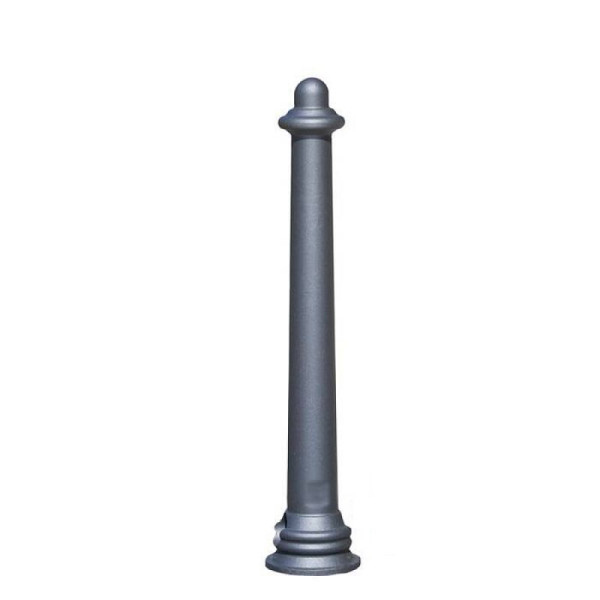 Stein HGS Stilpoller -Phytia-, herausnehmbar mit 3p-Technologie, (Dreikantverschluss), inkl. Bodenhülse, RAL 6005 moosgrün, 40090-03