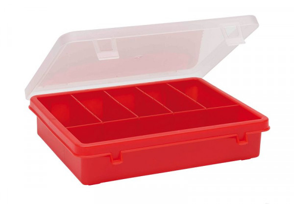 LA-KA-PE Sortimentskasten 6.01, aus PP, Unterteil: blau, Abmessung: 220 x 186 x 49, VE: 10 Stück, 60100 10 02