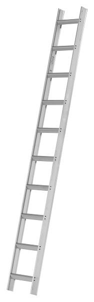 HYMER Dachauflegeleiter, Alu-natur, 10 Sprossen, Länge 2,80 m, 409510