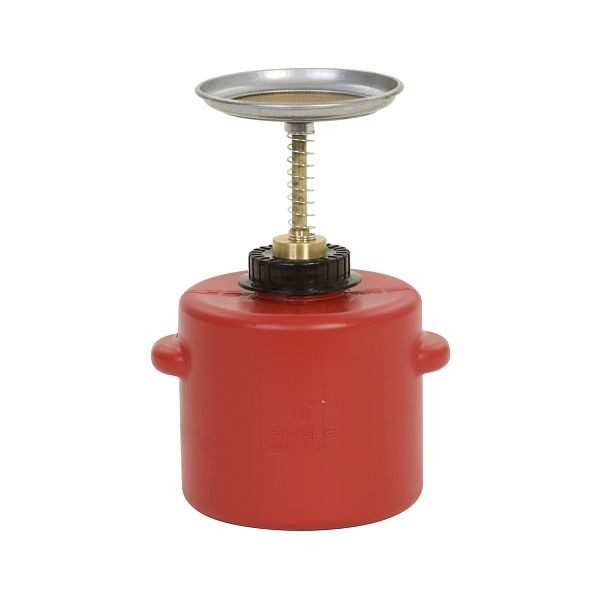 Eagle Poly Kolbenkanister P71, Rot, 16.6cm x 16.6cm, ECNP7120RD