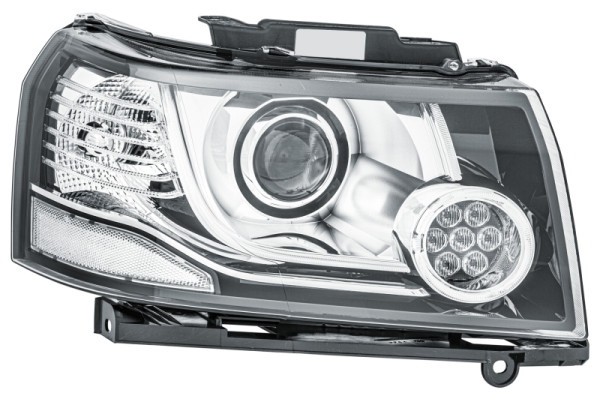 HELLA LED/Halogen-Hauptscheinwerfer, für u.a. Land Rover Freelander 2 (L359), CCC/ECE, für Rechtsverkehr, rechts, 1EJ 354 813-161