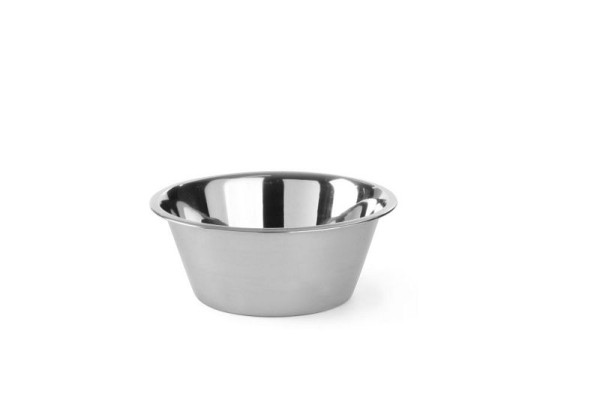 Hendi Küchenschüssel, 1,6 L, ØxH: 225x83 mm, Edelstahl, 530306