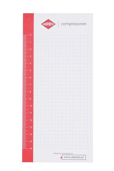 Airpress Notizblock, NOTEBOOK, 8712418430172