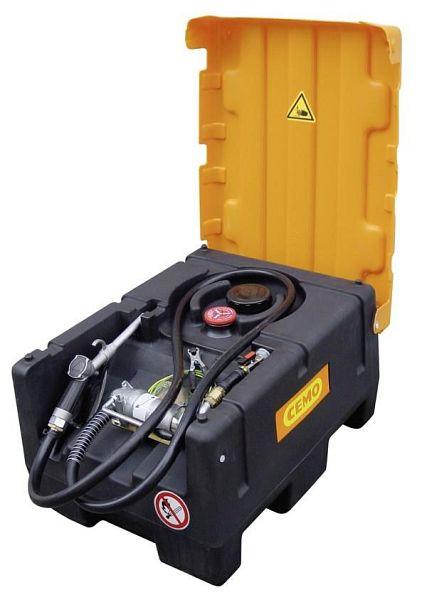 Cemo KS-Mobil Easy 120 L komplett, mit Handpumpe und Klappdeckel, 10092