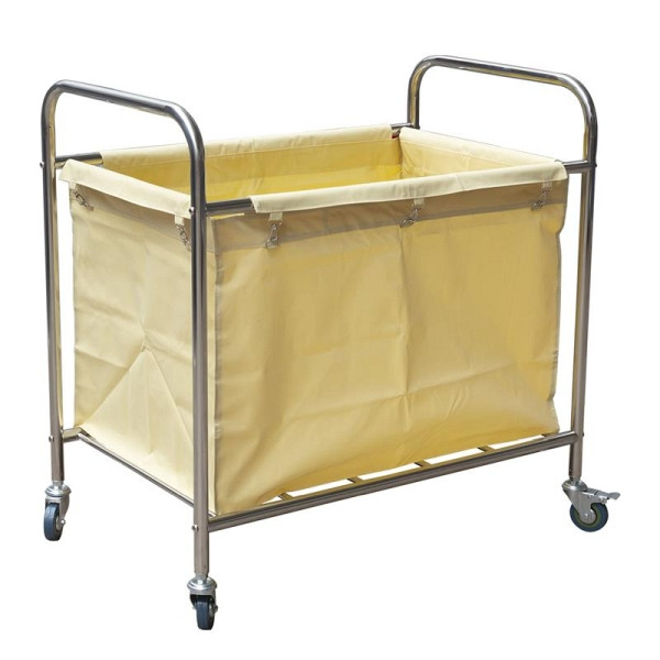 ALLPAX Wäschewagen Edelstahl 88 x 54 x 89 cm, 10012141