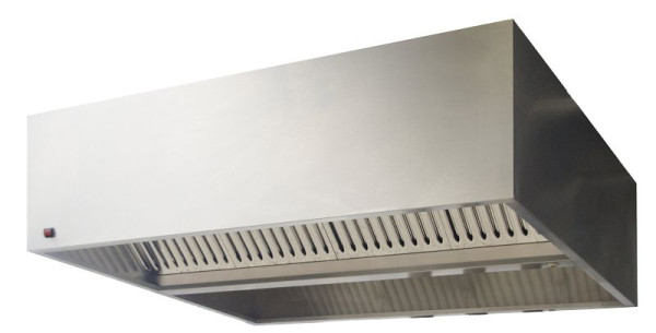 KBS Zentralhaube Kubusform 160x150cm Flammschutzfilter Typ F2, 30221021