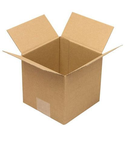 TransPak Wellpapp-Faltkarton 1-wellig, Innenmaß 150 x 150 x 150 mm, Qualität 1.10E, VE: 50 Stück, 299210