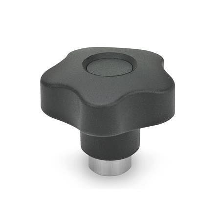 Ganter Sicherheits-Sterngriffe, Kunststoff (GN 5337.3-40-M6-ST), VE: 10 Stück, 5337.3-40-M6-ST