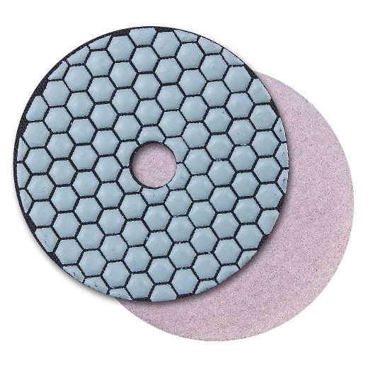 ELMAG DiaProfi-Polierpad Ø100mm, Körnung 3000, Klettaufnahme, 62306