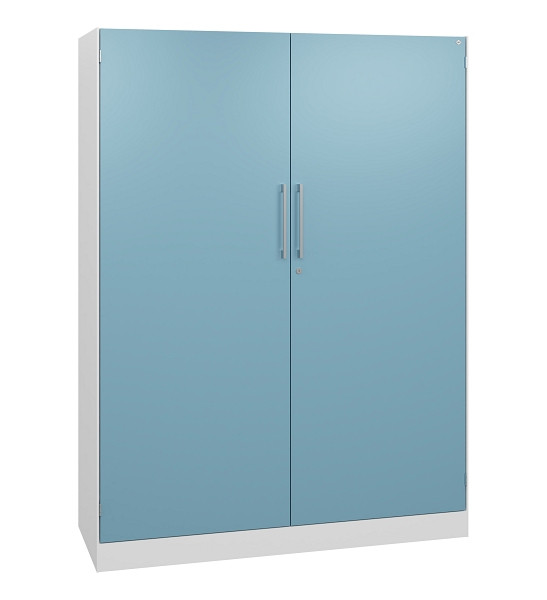 C+P Flügeltürenschrank Asisto, H1635xB1200xT435mm, 9016/0010, 141011-000 S10085