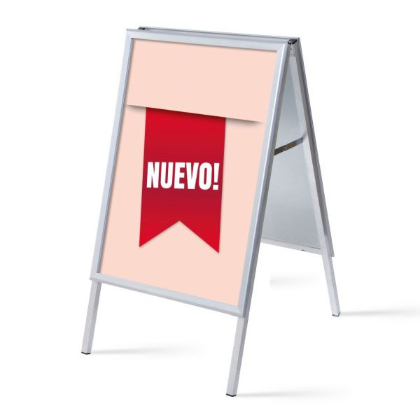 Showdown Displays Kundenstopper A1 Komplettset Neu Rot Spanisch, ZPA1G32MEI238