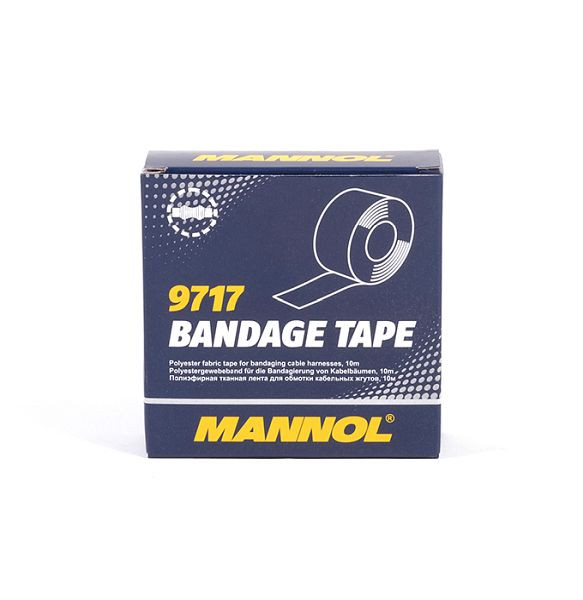 MANNOL Universal-Isolierband, breit, Polyestergewebe, 9717, 4036021990521