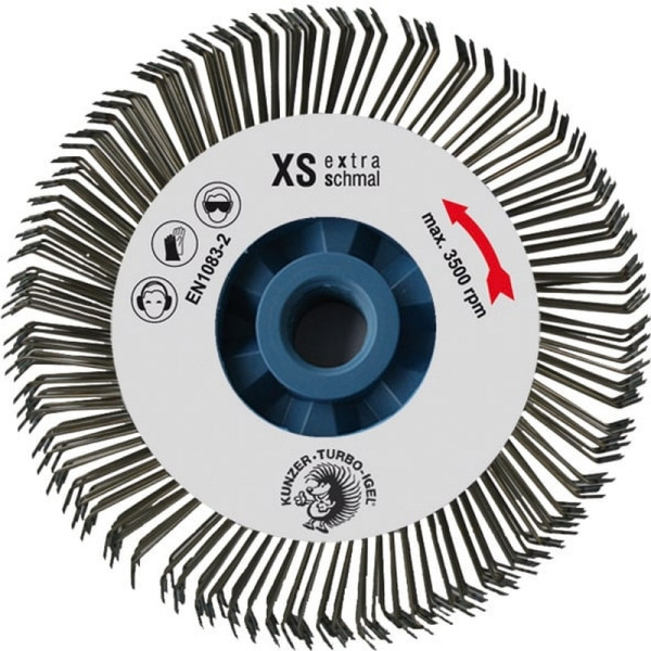 Kunzer Turbo Igel XS, 1 Stück und Dorn (extra schmal), 7TIXS02