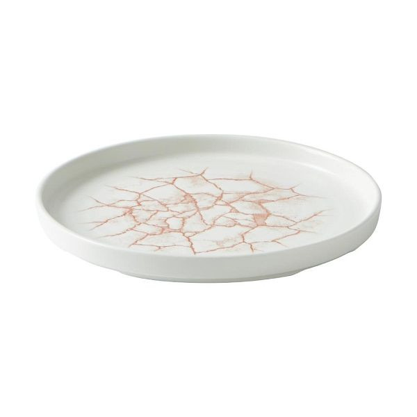 Churchill Studio Prints Kintsugi-Platten mit Wänden, Koralle, 220 mm, (6 Stück), CX688