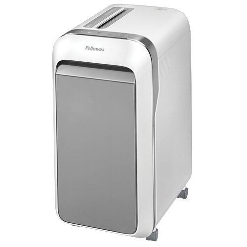 Fellowes Powershred LX221 Mikroschnitt Aktenvernichter, Schneidleistung: 20 Blatt, weiß, 5050501