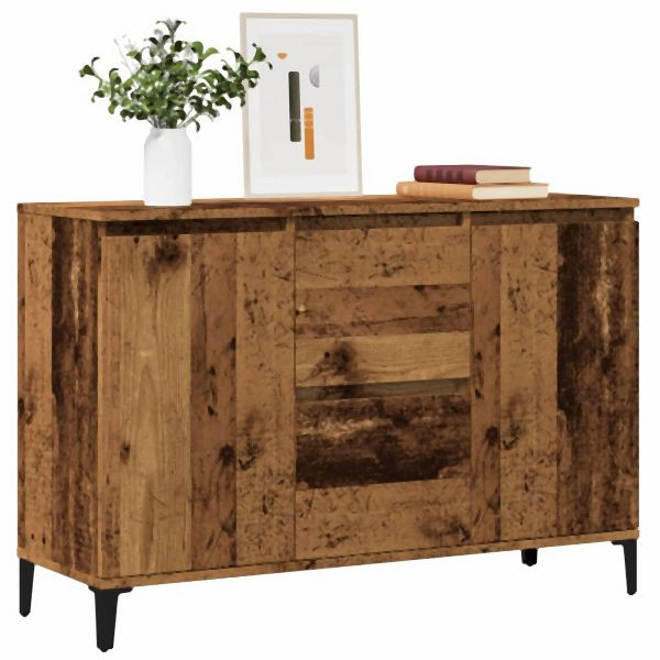 vidaXL Sideboard Altholz-Optik 102x35x70 cm Holzwerkstoff, 856486