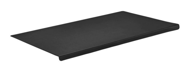 Bisley PVC-Leder-Mauspad mit Kantenschutz, schwarz, SU6433